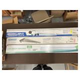 18 foot floor lamp, T8 retrofit strip by Howard