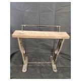 Vtg Black steel paper cutter