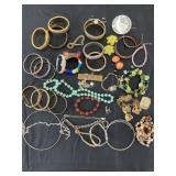 Assorted Bracelets and Vintage Jewelry