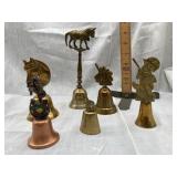 Brass Bell Collection - Horses, Hunter, Unicorn