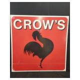 Crow's sign one sided