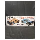 1936 Chevy wild one model kit/ MPC 1934 slammer