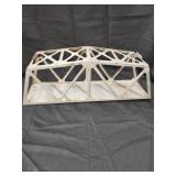 Vtg Marx Metal Wabash truss Bridge  for trains