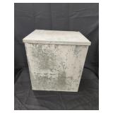 Vtg.Galvanized Metal Milk Box