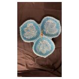 Vintage California Pottery Divided Relish Tray