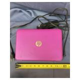 11' HP Laptop w/cord Pink