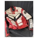 Leather Yamaha Riding Jacket size L