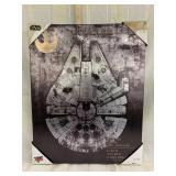 Star Wars Millennium Falcon Canvas 16' x 20ï¿½