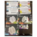 50 W 65 W and 75 W LED and halogen lightbulbs?