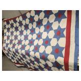 Vtg Blanket 8'5 by 6'3