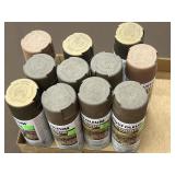 Rust  oleum multicolored textured, and