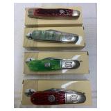 4 Rough Rider Pocket Knives