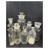 Vtg. Apothecary Jars