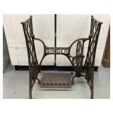 Vintage Metal Singer Sewing Machine Base