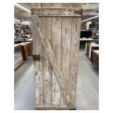 Antique wooden Door w/ hardware