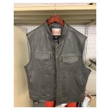 lol Joes Leather Vest 3X