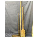 3 Antique Primitive Butter Paddles/Stirrers