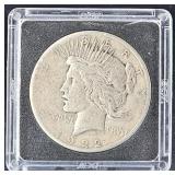 1922-s Silver Peace Dollar