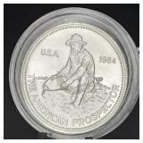 1 Oz. Fine Silver Englehard 'propsector' Round