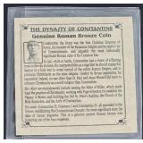 Constantine Roman Bronze Coin C. 307-363