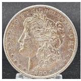 1880-s Morgan Silver Dollar (90% Silver)