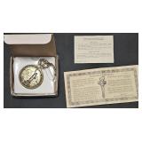 1986 Statue Of Liberty Commem. Pocketwatch