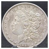 1889 Morgan Silver Dollar (90% Silver)