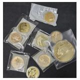 24k Gold Layered Copper Tokens