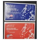 2005-p,d U.s. Mint Uncirculated Coin Set