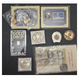 Fine Silver Grain, Assorted Tokens