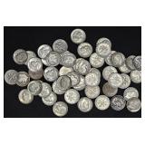 90% Silver, $5 Face Roosevelt Dimes