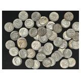 90% Silver, $5 Face Roosevelt Dimes