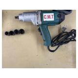 CMT 1/2" impact drill and sockets