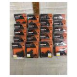 (20) 4pk plastic sockets by pro source