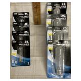 25 watt appliance light bulbs