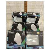 (6) 75 W LED enhance vivid natural light daylight