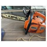 Stihl d15L chainsaw(pullstring missing)