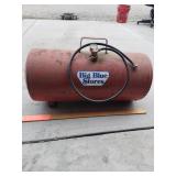 Vtg. Big Blue Store air tank