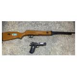 Crossman "sure shot" air rifle and SIG Sauer