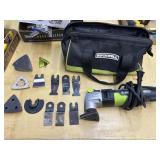 Rockwell multi tool with attachments and m