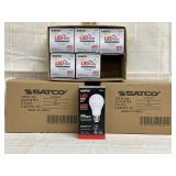 Sacco 60watt LED 4000k cool white lightbulbs (18