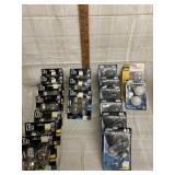 (18) bulbs total (2) 25 w and (16) 40watt bulbs