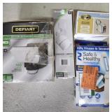 Motion activated security light/ track head led