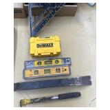 Dewalt  Stanley  and Johnson hand tools and bit