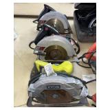 (3) Saws Total (2) Vtg Skilsaws 5350 & 5150 &(1)