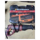 Reciprocating saw/ Grar wrench 44 pice