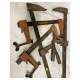 4 Heavy Duty Vintage Clamps
