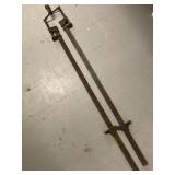 2 Vintage Cast-iron Sash Clamps