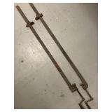 2 Vintage Cast-iron Sash Clamps