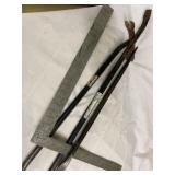 Heavy Duty Pry Bars and a Framing Square